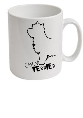 Cairn Terrier Dog Breed Design Ceramic Mug