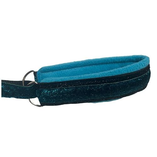 Sapphire Blue Double Sparkle Slip Collar