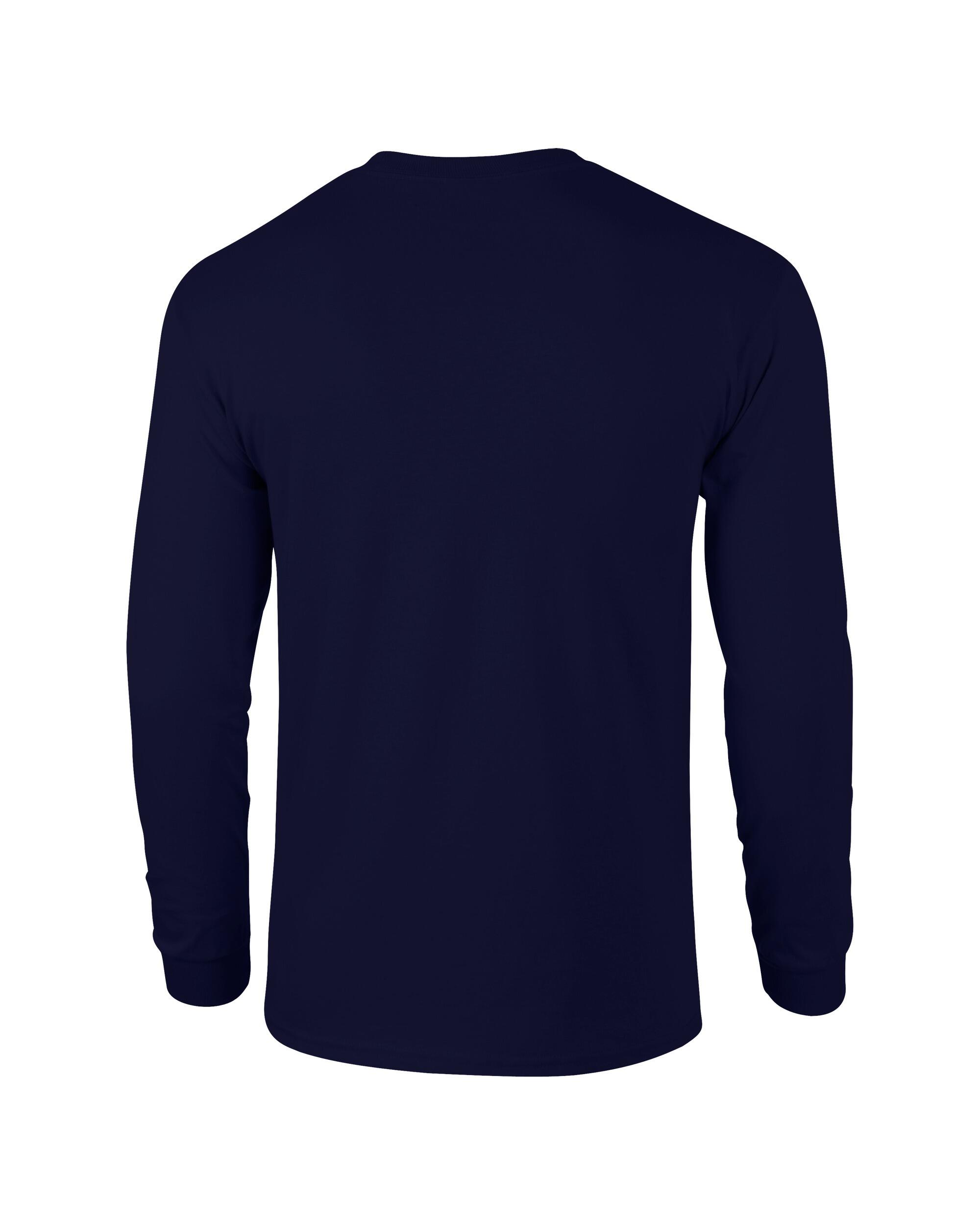 Ultra Cotton Long Sleeve Unisex T-Shirt Navy