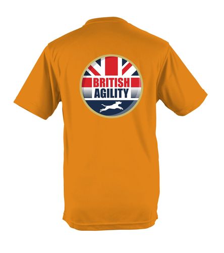 British Agility 2023 Cool T-Shirt Orange Crush
