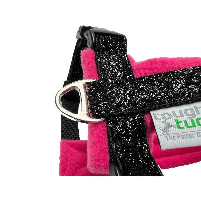 Pink Sparkly Fleece Harness