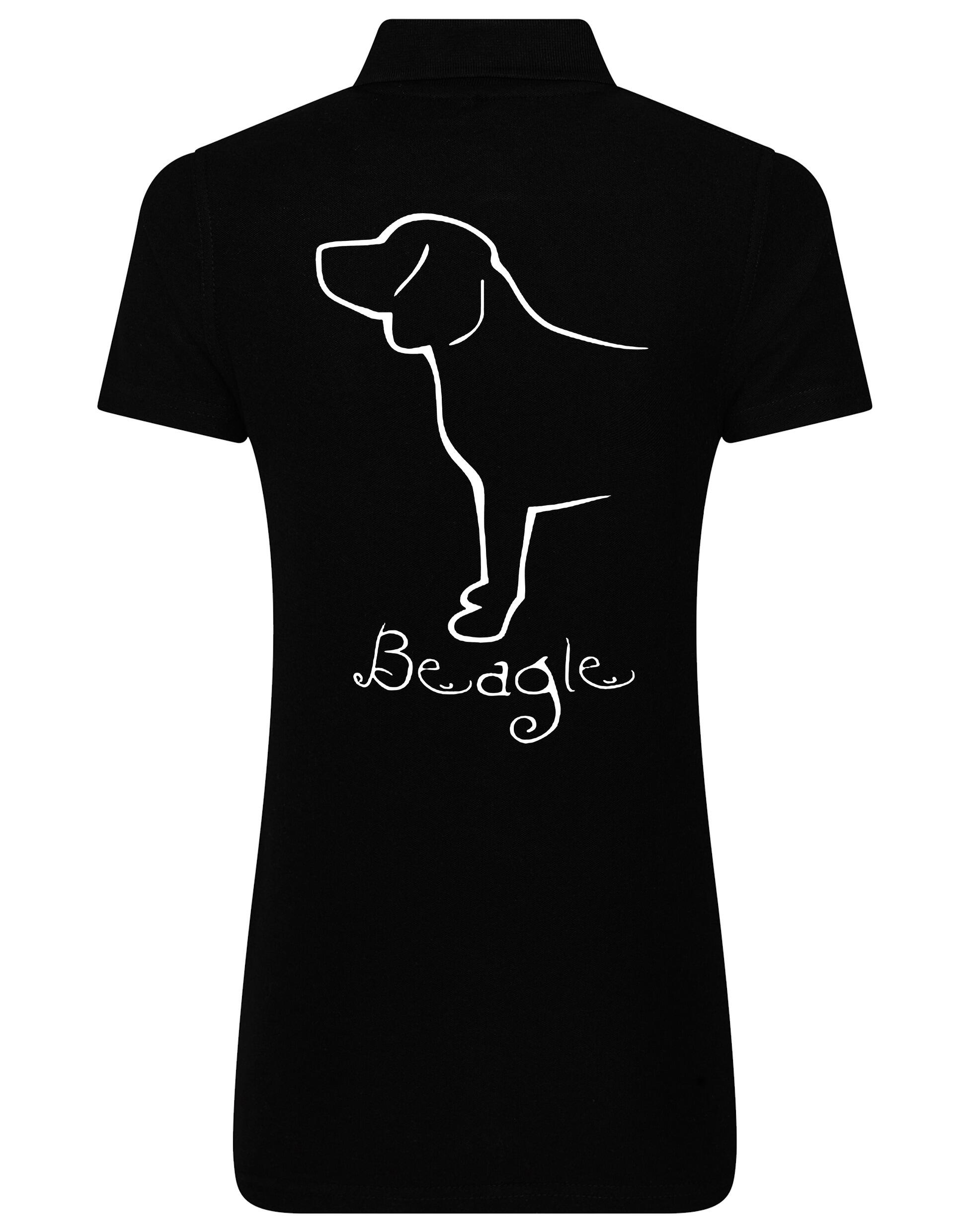 Beagle Female Cotton Polo