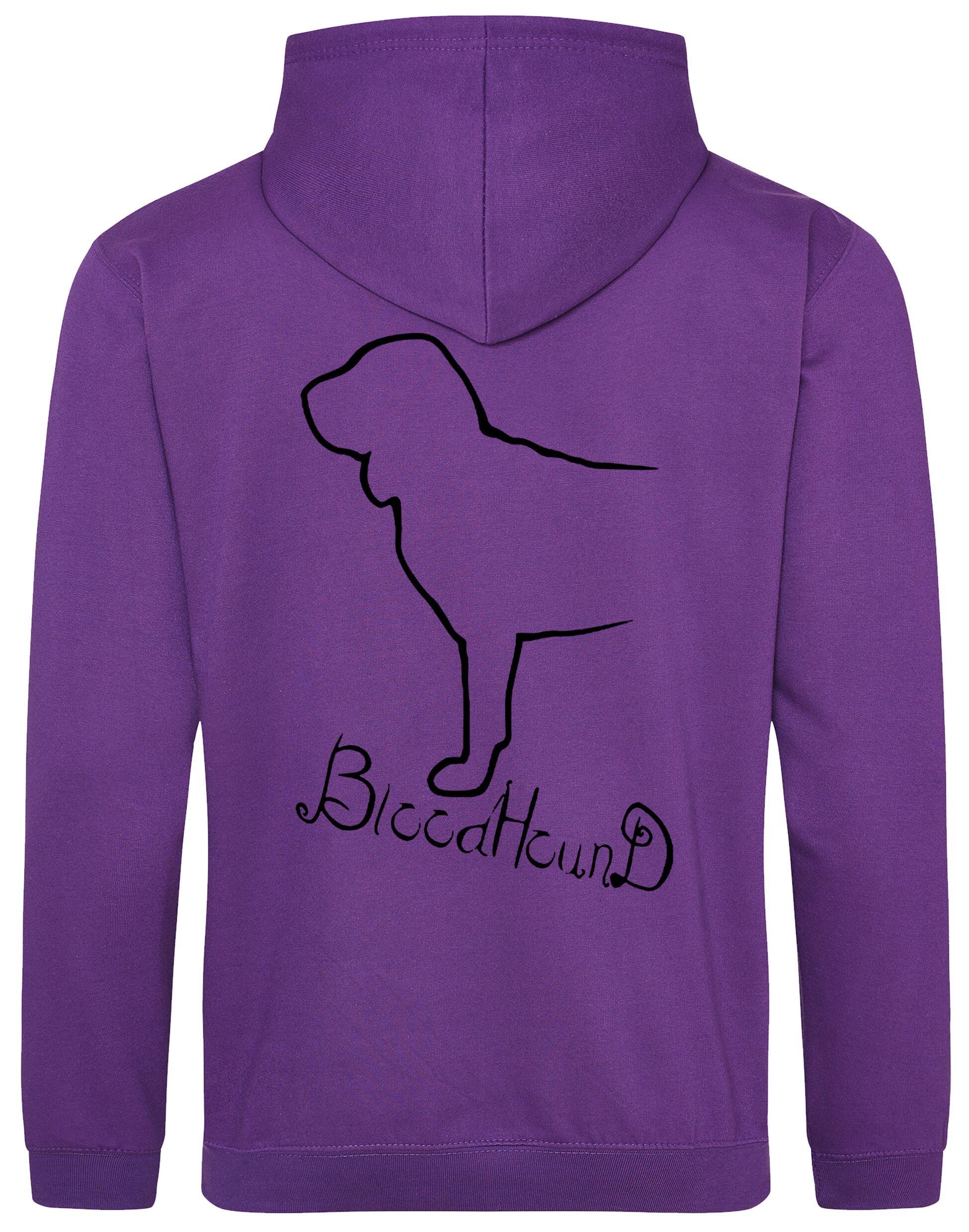 Bloodhound Dog Breed Design Pullover Hoodie – Style and Comfort for Dog Lovers