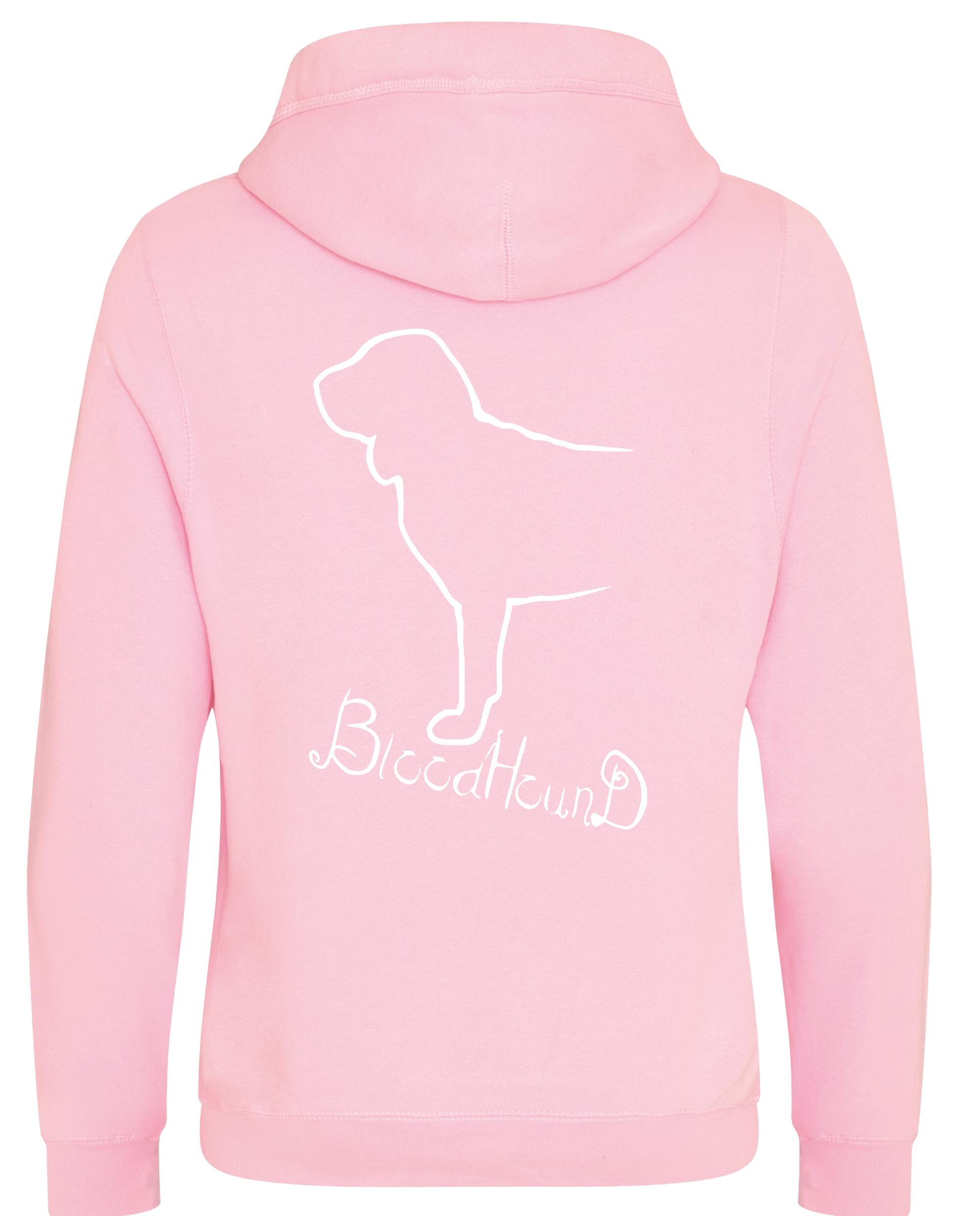 Bloodhound Dog Breed Design Unisex Crossneck Pullover Hoodie – A Must-Have for Bloodhound Fans
