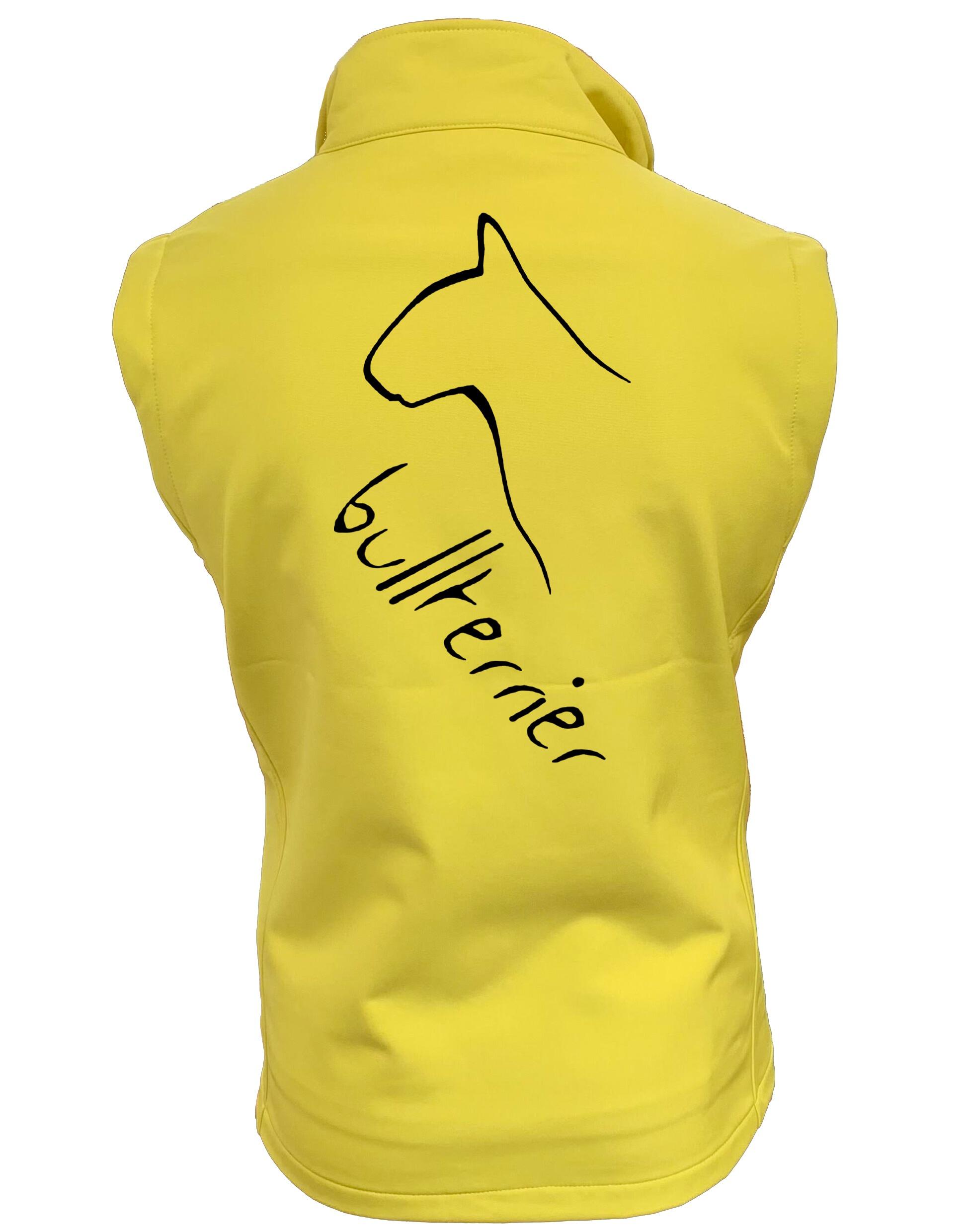 Unisex Bullterrier Softshell Gilet – A Perfect Blend of Style and Comfort for Bullterrier Enthusiasts