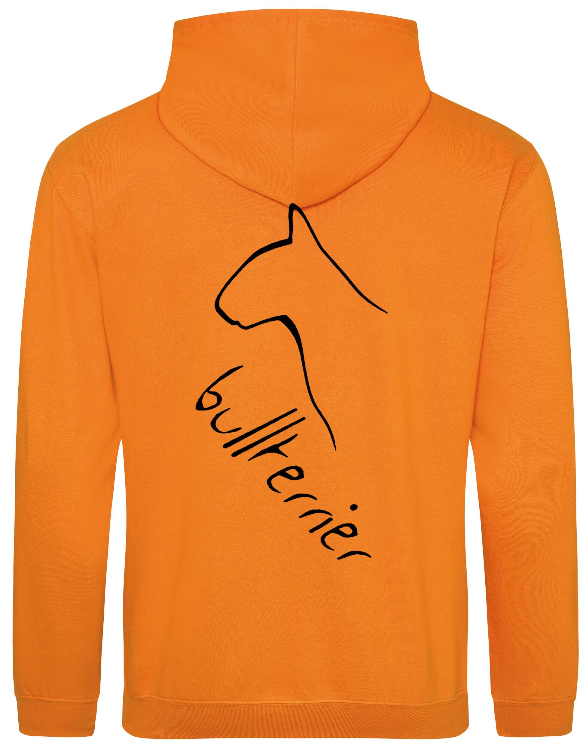Bullterrier Dog Breed Design Pullover Hoodie – Style and Comfort for Dog Lovers