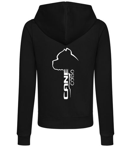 Cane Corso Dog Breed Women’s Zipped Hoodie – Cozy, Stylish, and Perfect for Cane Corso Enthusiasts