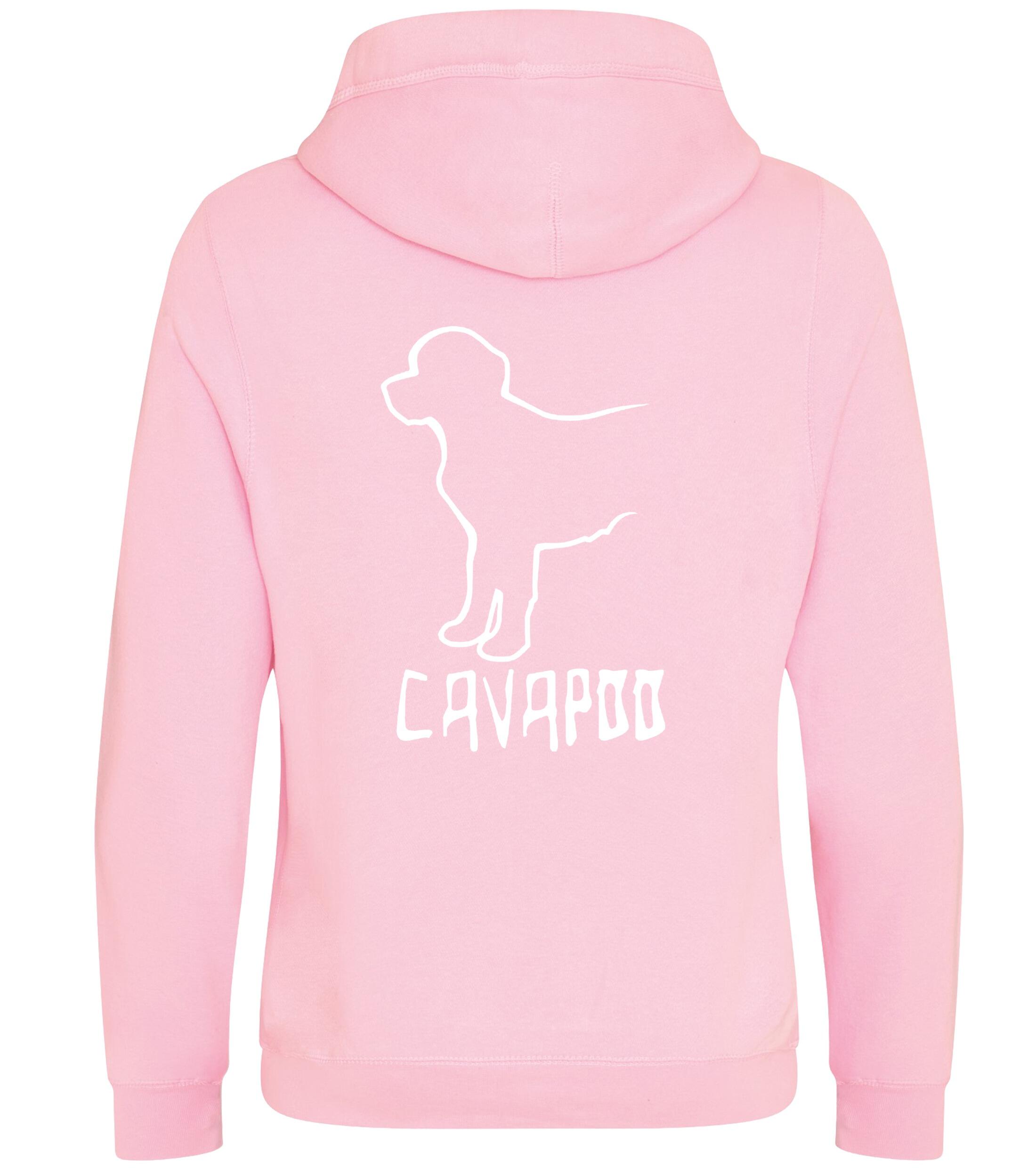 Unisex Crossneck Pullover Hoodie with Cavapoo Dog Breed Design – A Must-Have for Cavapoo Fans