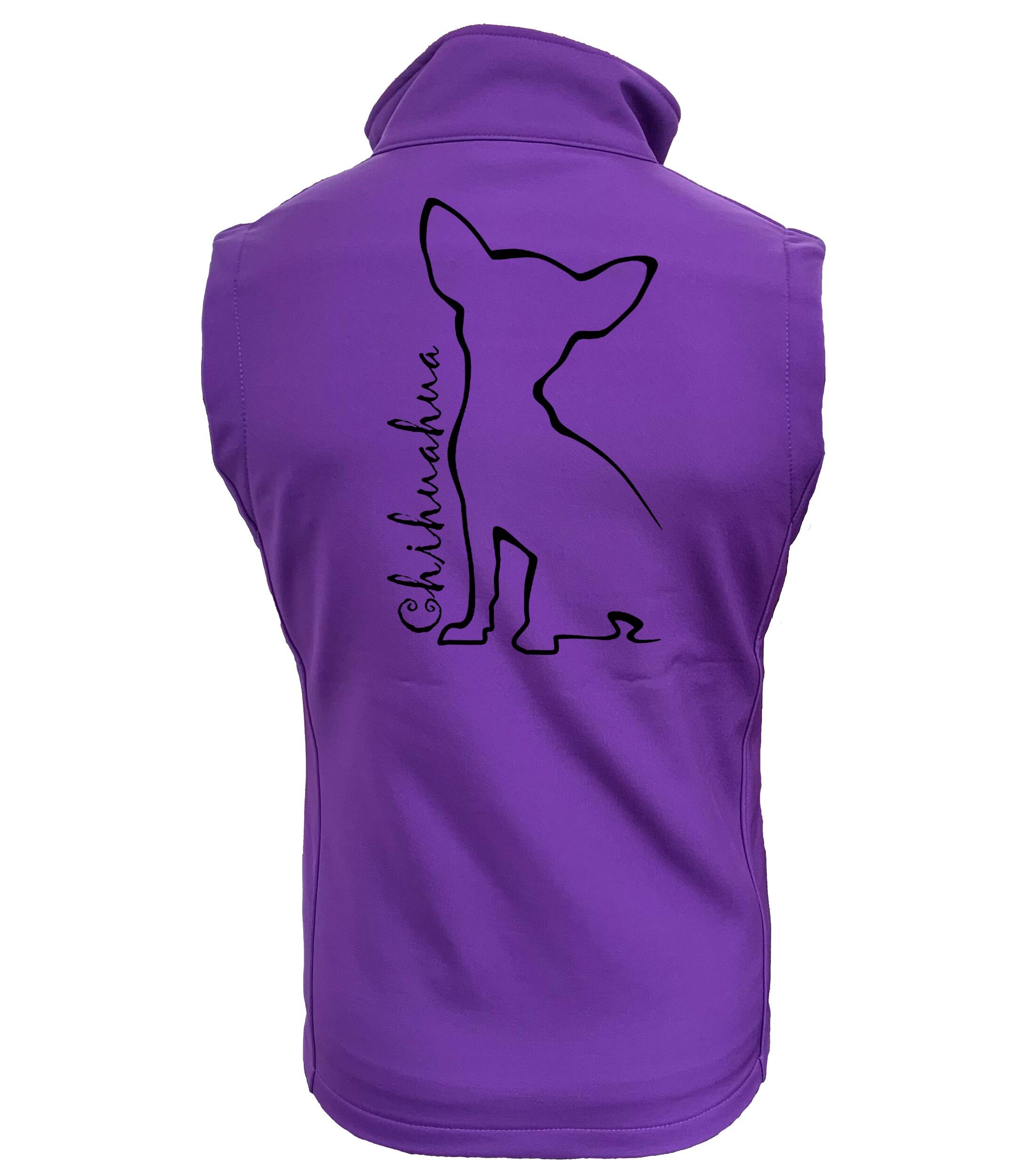 Chihuahua Dog Breed Design Women’s Softshell Gilet – Where Style Meets Functionality