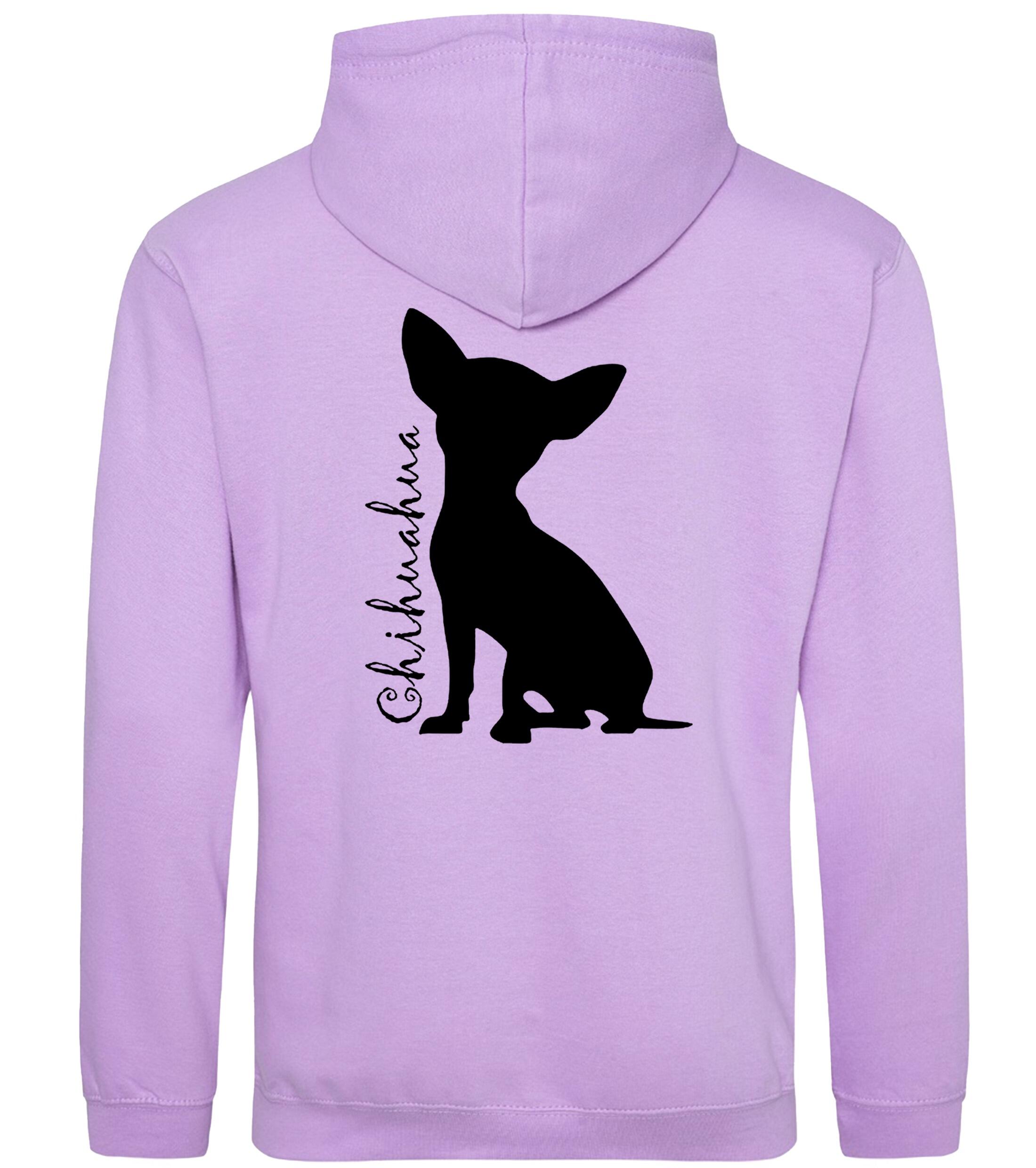 Chihuahua Silhouette Pullover Hoodie – Cozy, Stylish, and Perfect for Chihuahua Lovers