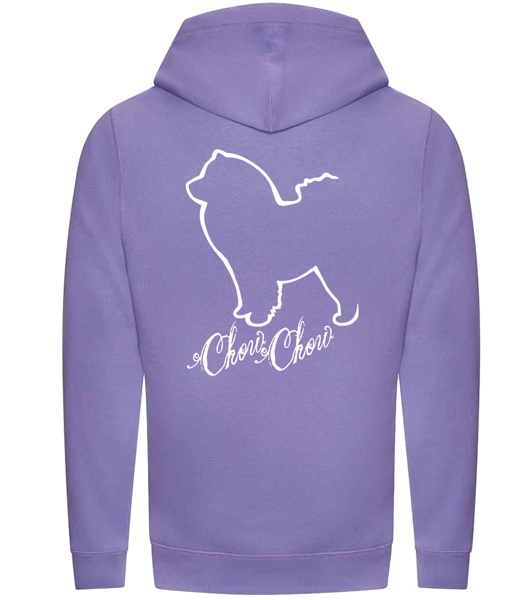 Unisex Crossneck Pullover Hoodie with Chow Chow Dog Breed Design – A Must-Have for Chow Chow Fans