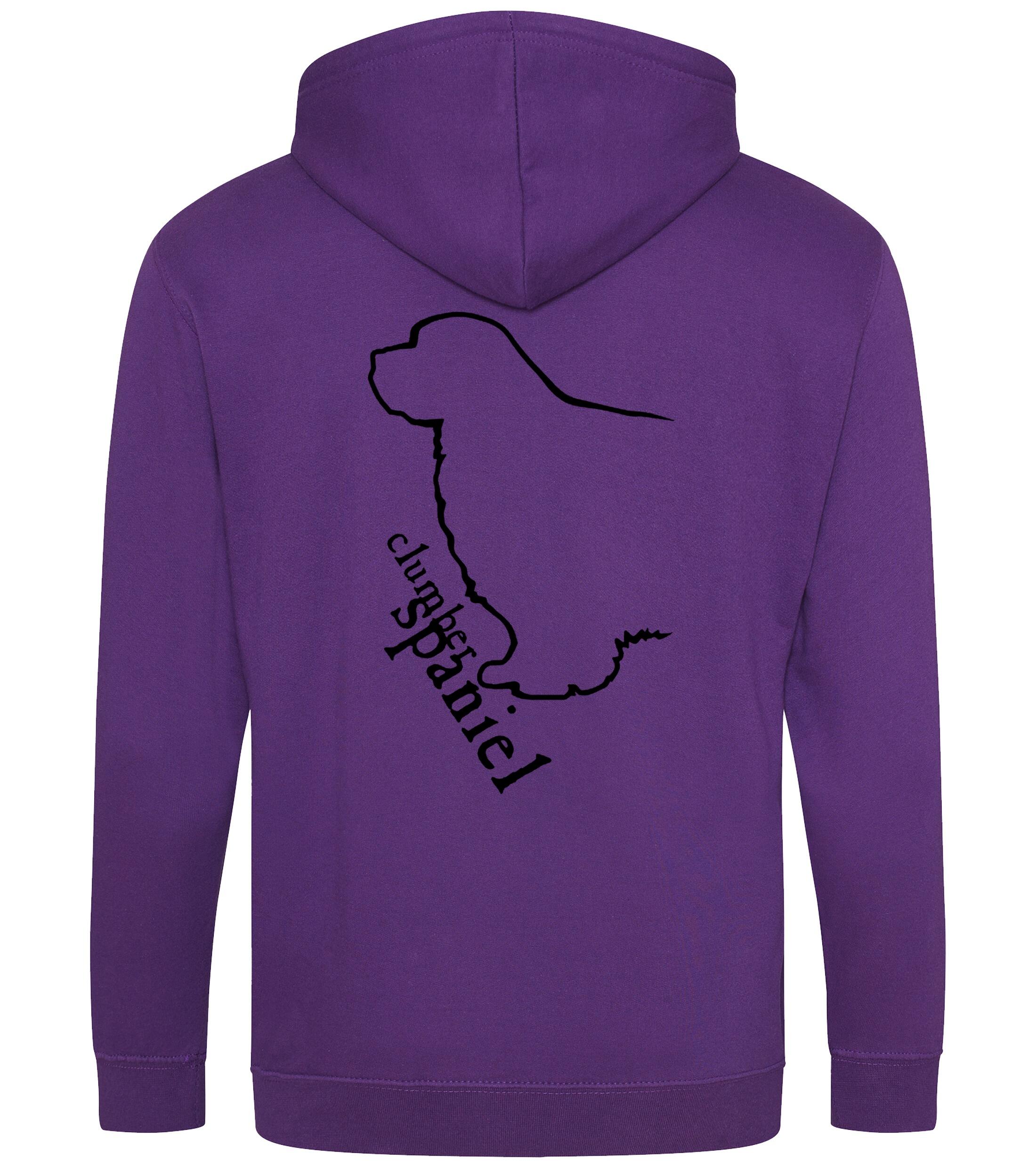 Clumber Spaniel Dog Breed Design Zipped Hoodie – Comfort, Style, and Clumber Spaniel Pride