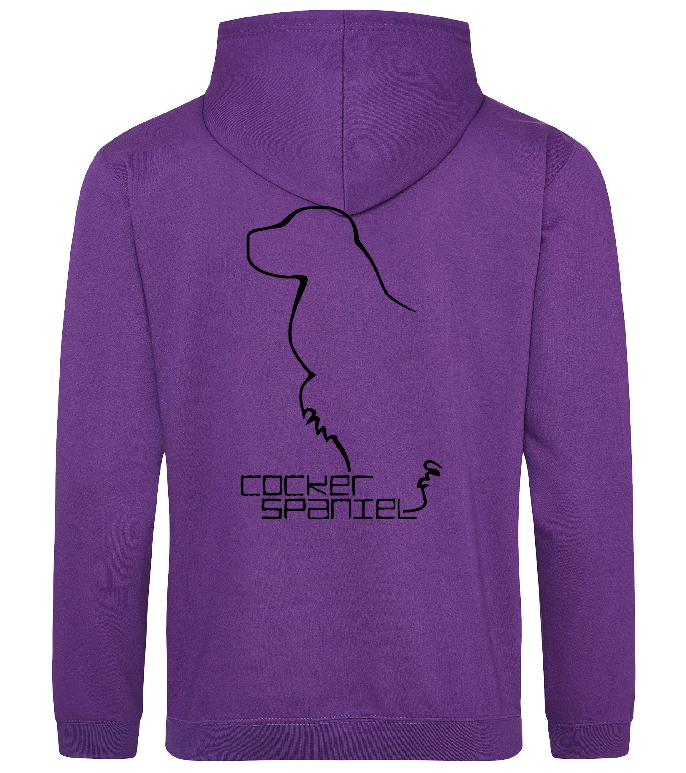 Cocker Spaniel Dog Breed Design Pullover Hoodie – Cozy, Stylish, and Perfect for Cocker Spaniel Enthusiasts