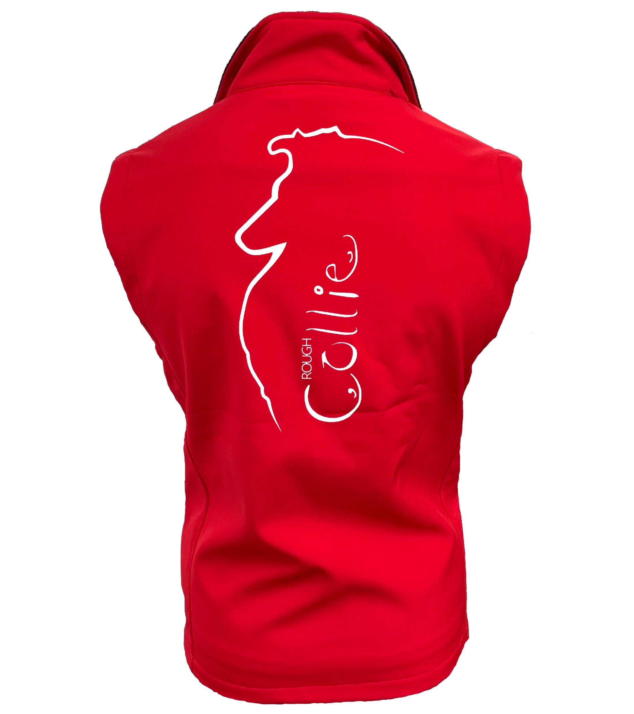 Collie (Rough) Dog Breed Design Unisex Softshell Gilet – Style for Rough Collie Enthusiasts