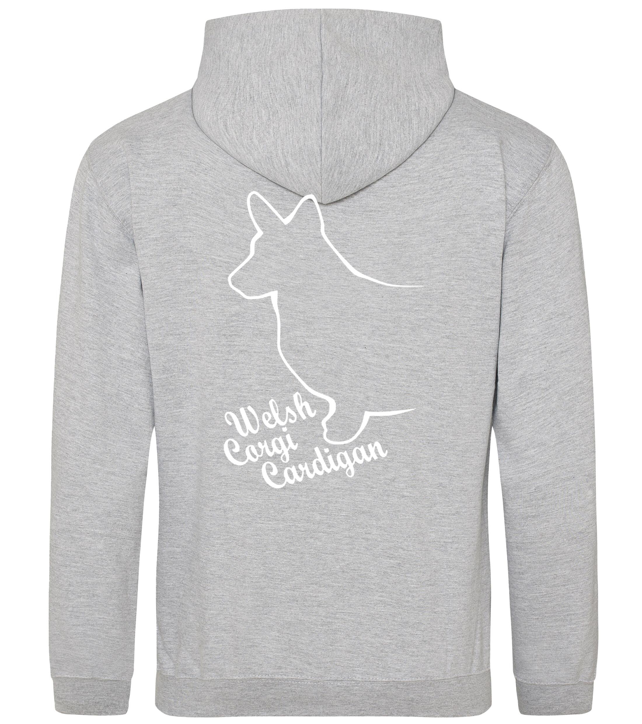 Corgi Cardigan (Welsh) Dog Breed Design Pullover Hoodie – Stylish & Perfect for Corgi Cardigan Lovers