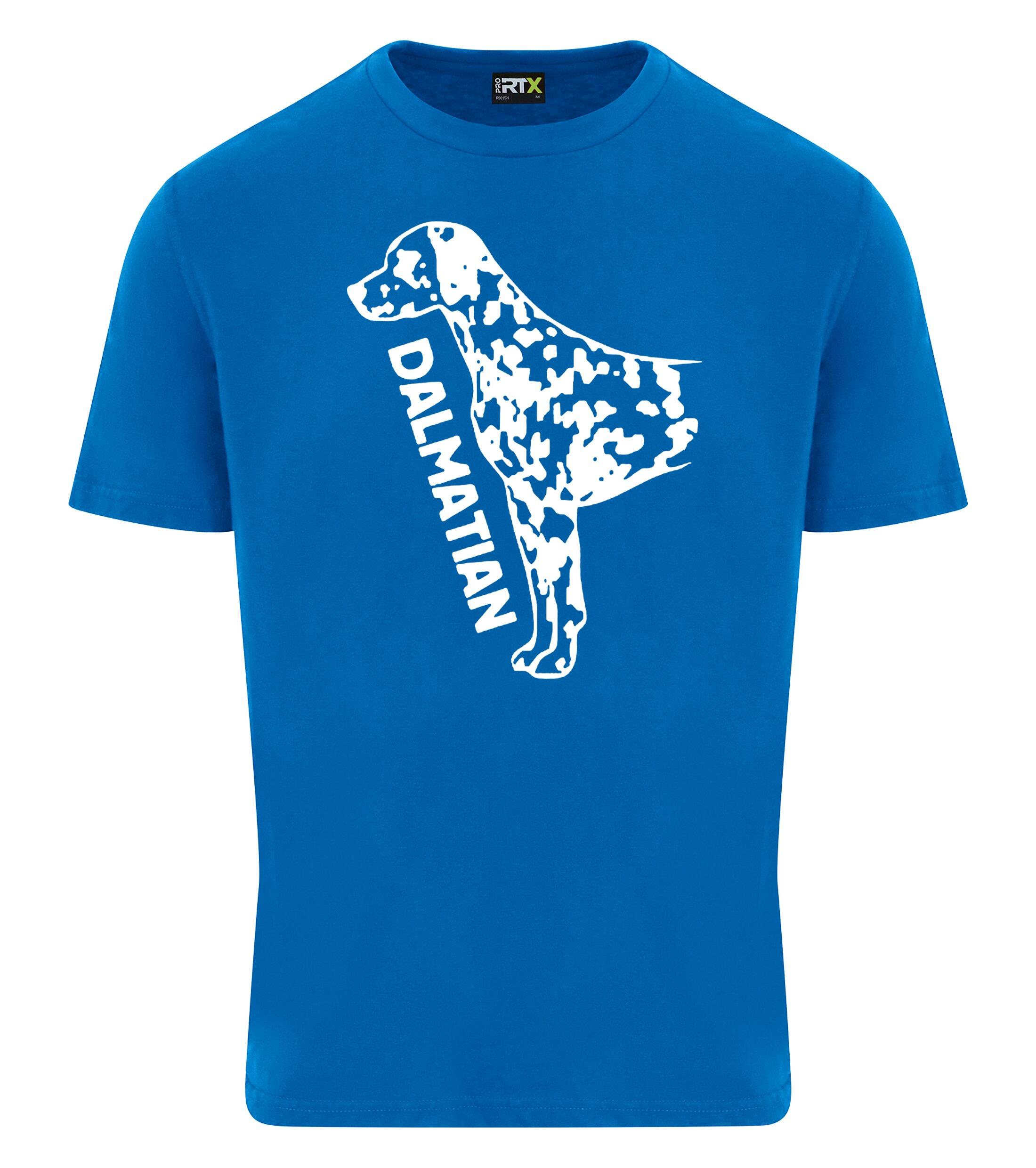 T-shirt Bambino Con Ritratto Dalmata – 100% Cotone, Serigrafata, Taglie Da 3 A 12 Anni