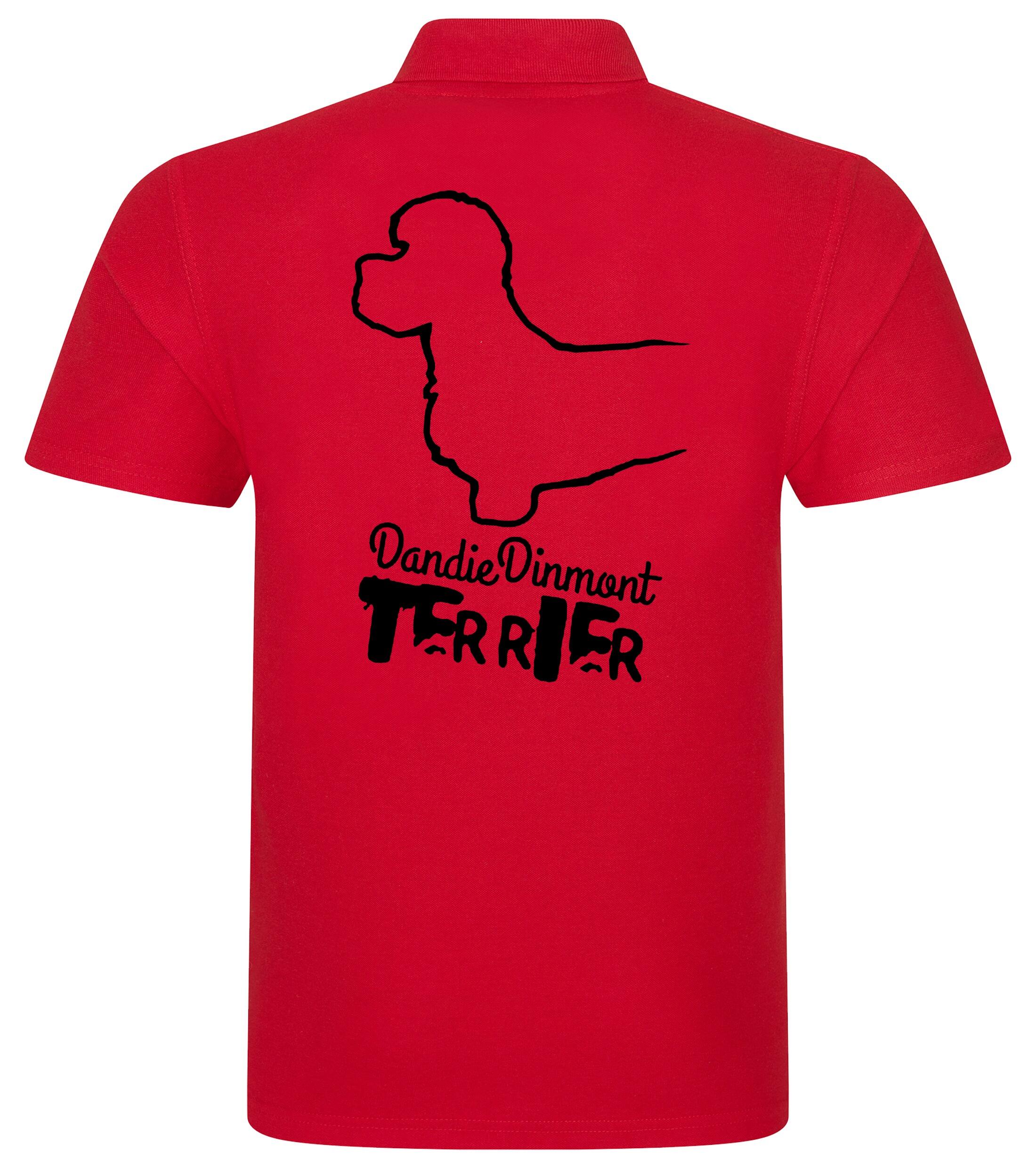 Dandie Dinmont Terrier Unisex Cotton Polo – Classic Style for Dandie Dinmont Lovers