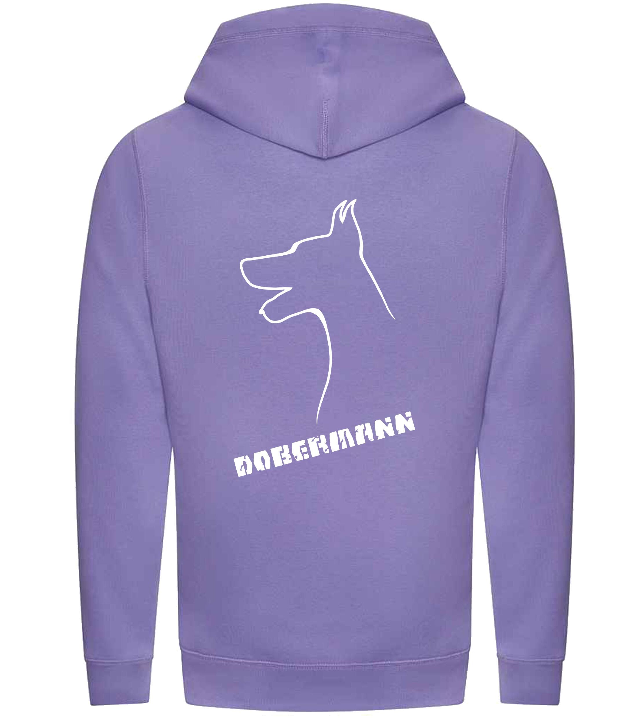 Dobermann (Head) Unisex Crossneck Pullover Hoodie – Style & Dobermann Pride