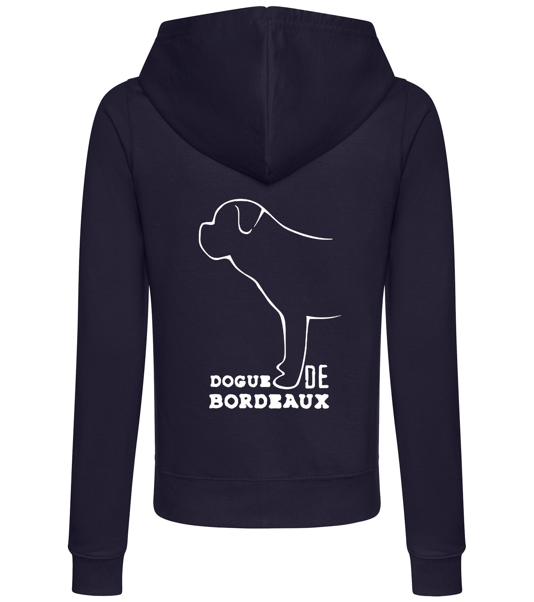 Dogue De Bordeaux Women’s Zipped Hoodie – Stylish & Cozy for Dogue De Bordeaux Enthusiasts