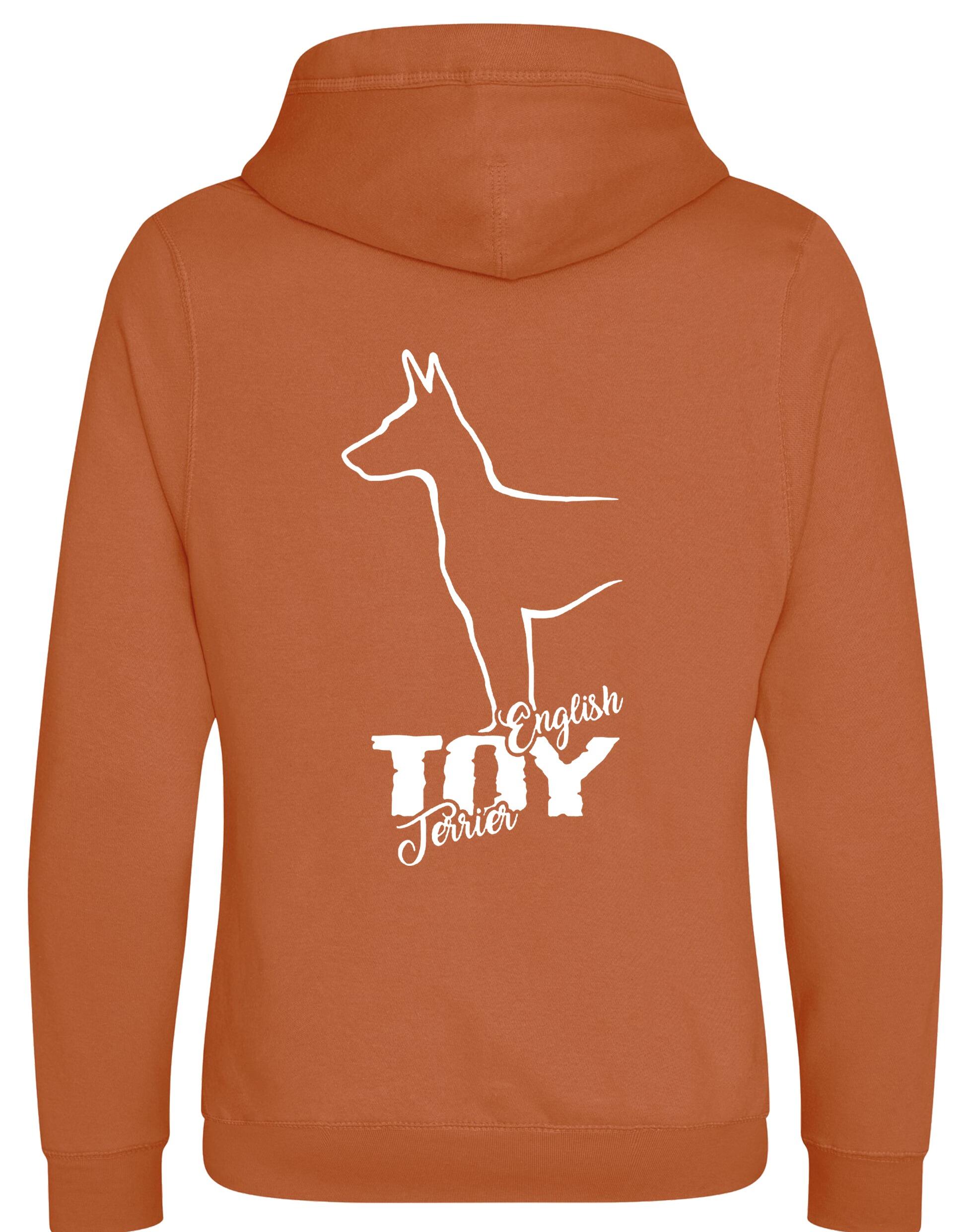 English Toy Terrier Unisex Crossneck Pullover Hoodie – A Stylish Essential for Terrier Enthusiasts