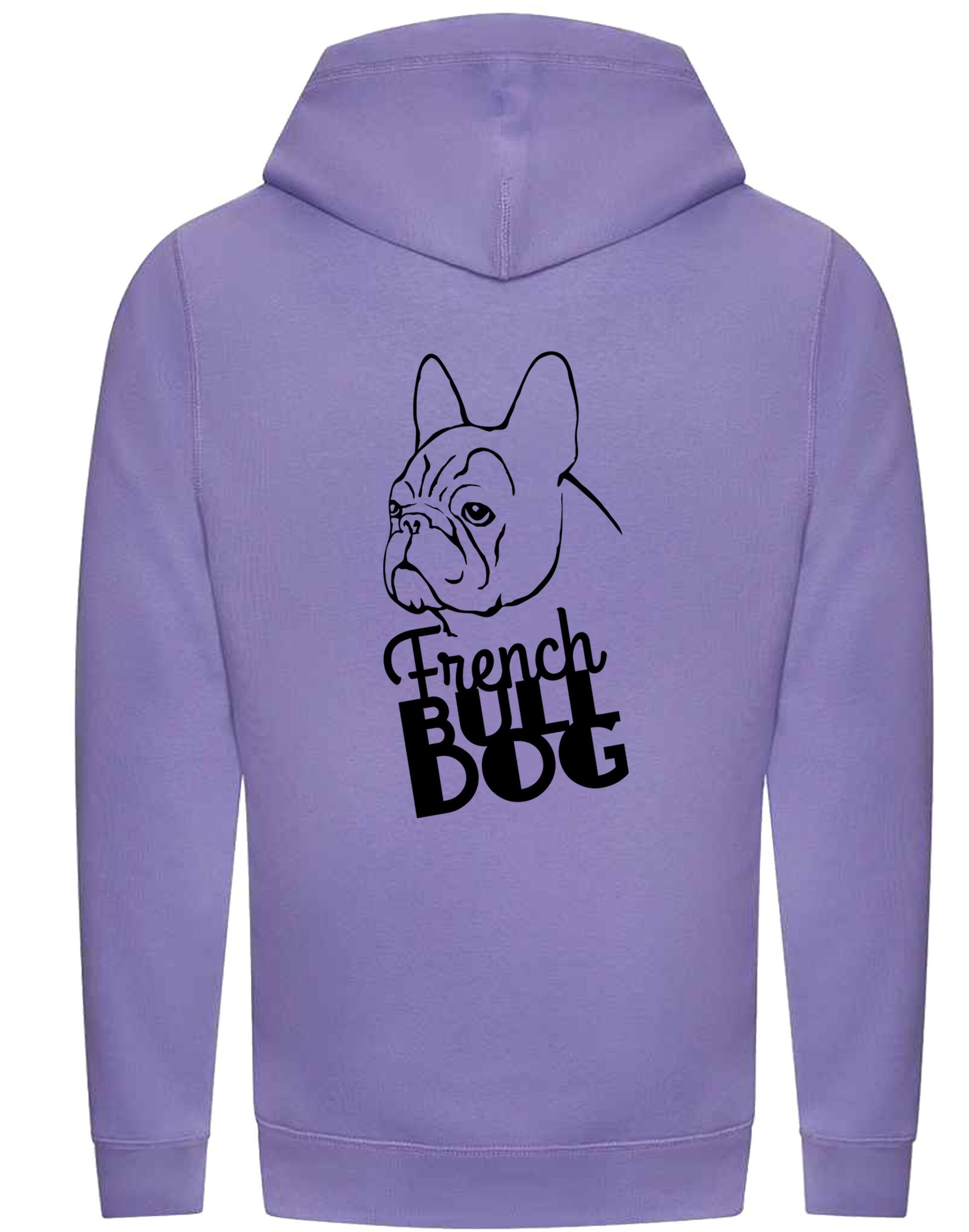 French Bulldog (Head) Unisex Crossneck Pullover Hoodie – A Must-Have for Bulldog Fans