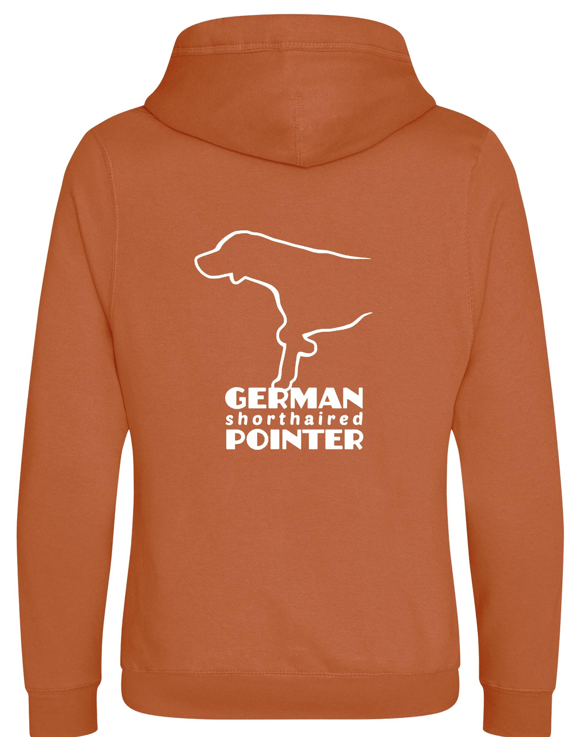 German Shorthaired Pointer Unisex Crossneck Pullover Hoodie – A Must-Have for Pointer Fans
