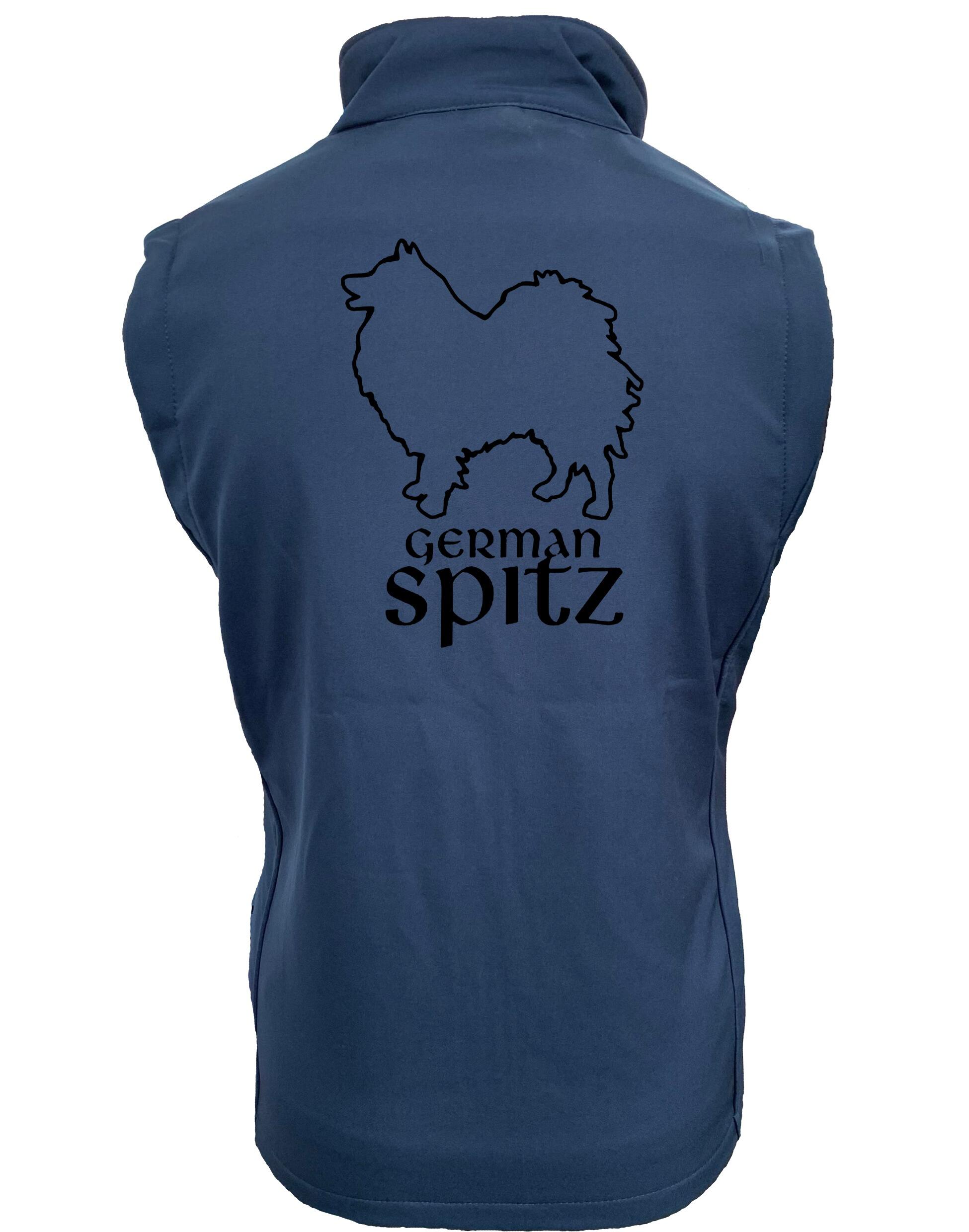 German Spitz Women’s Softshell Jacket – Style and Comfort for Spitz Lovers