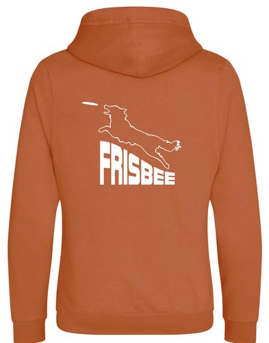 Celebrate the Joy of Frisbee Dog Sports in a Crossneck Hoodie