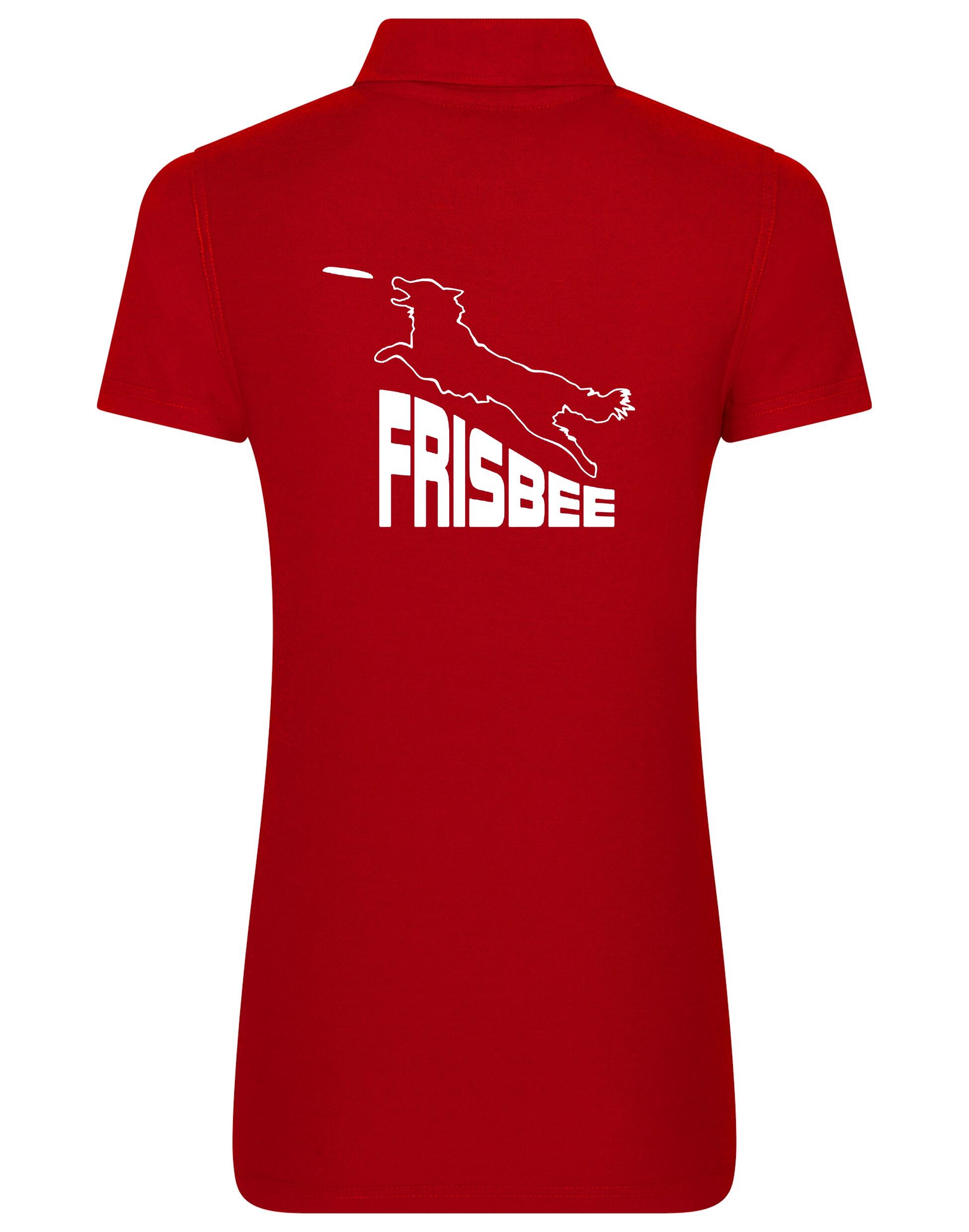 Frisbee Women’s Cotton Polo – Featuring a bold Frisbee-inspired design and soft, breathable cotton fabric for all-day comfort and style.