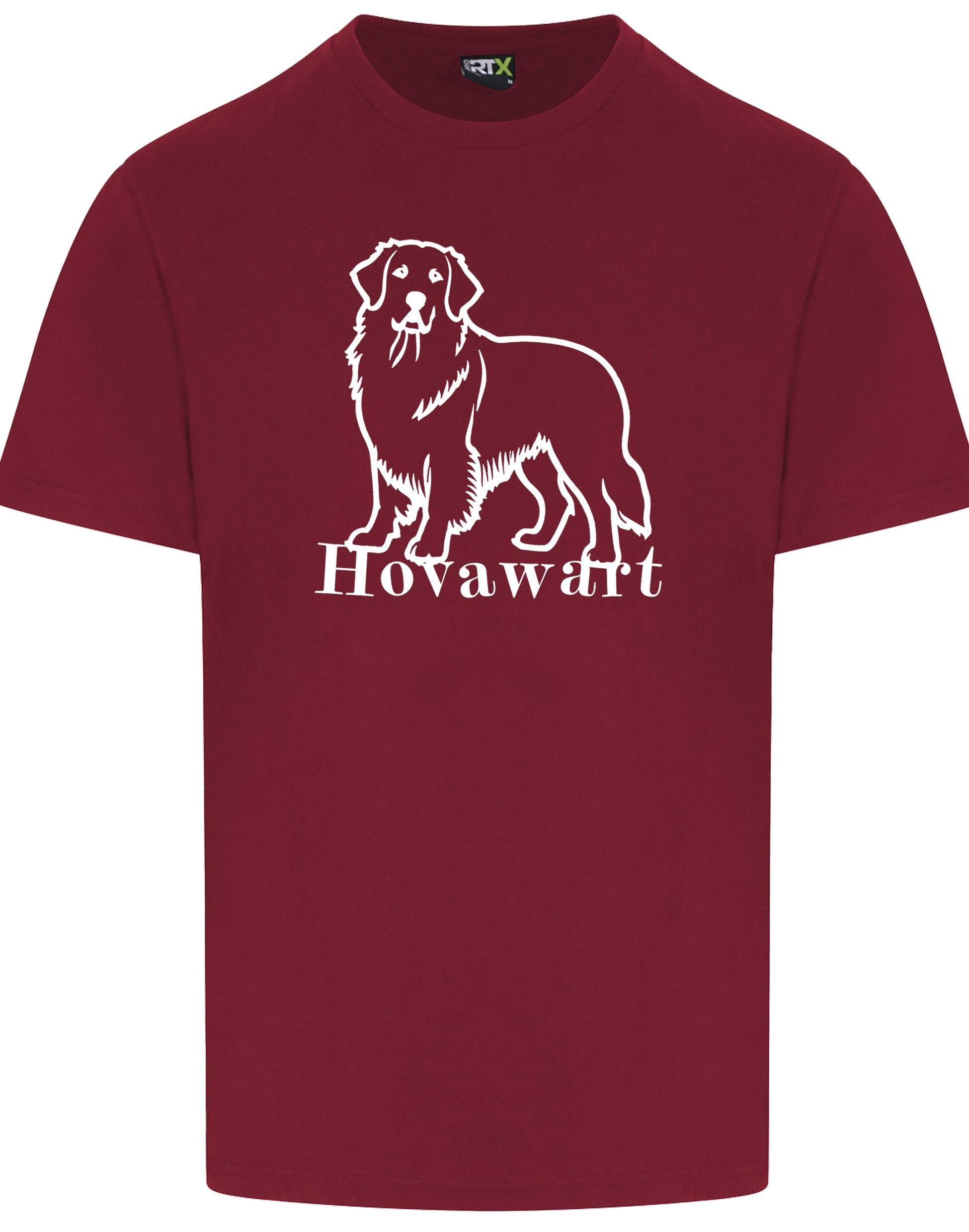 Hovawart Unisex Roundneck T-shirt – Soft cotton fabric with exclusive breed graphic, perfect for Hovawart enthusiasts.