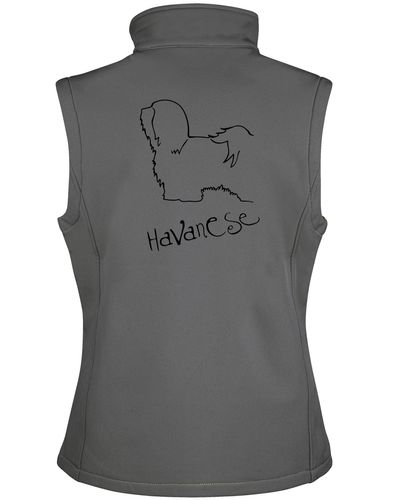 Havanese Women’s Softshell Jacket – Elegant and functional jacket with water-resistant fabric, fleece lining, and exclusive Havanese design.