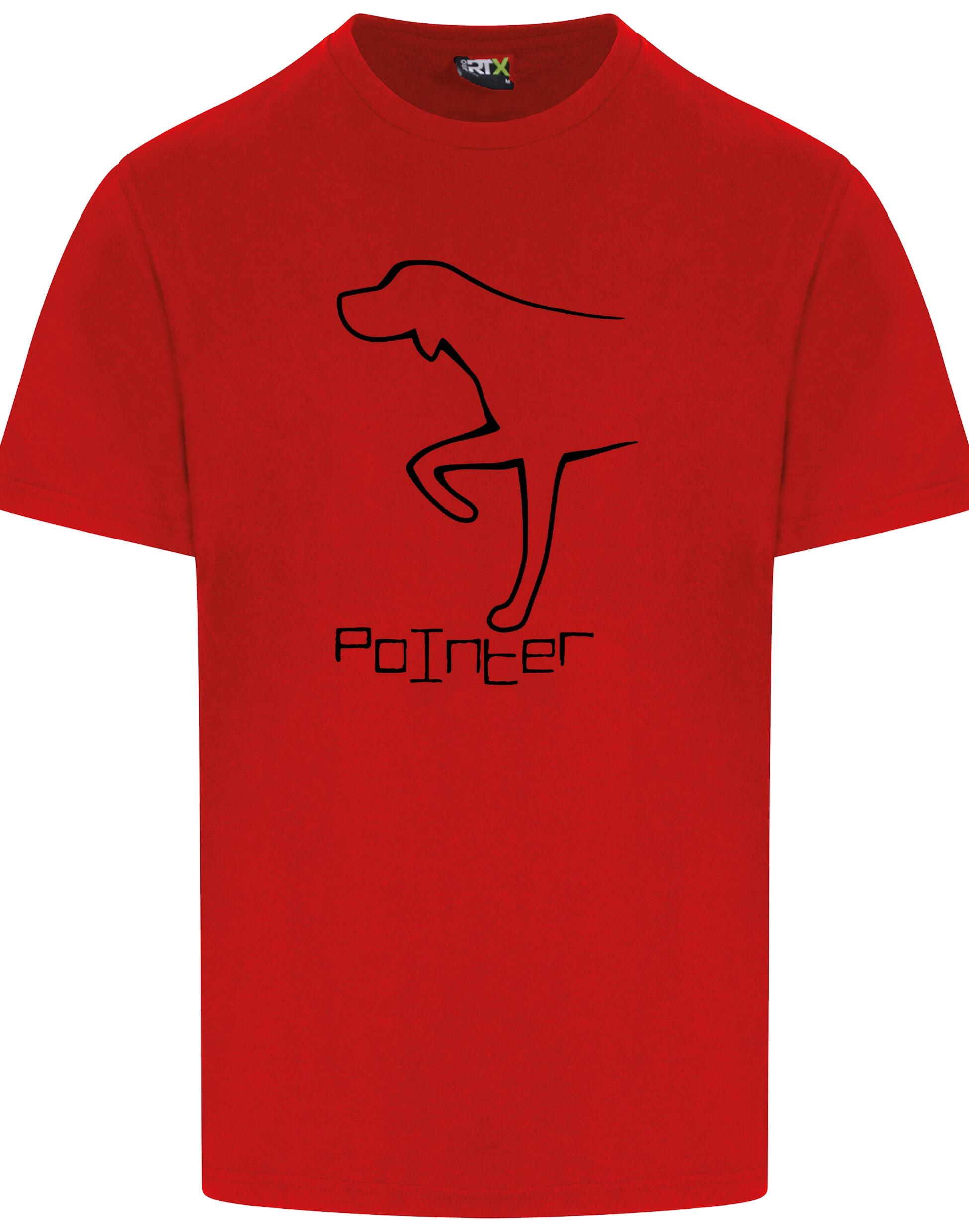 Pointer Unisex Roundneck T-shirt featuring an exclusive Pointer design, crafted from breathable cotton for all-day comfort.