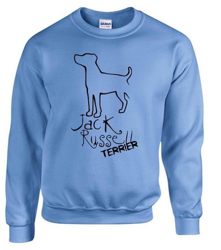 Jack Russell Terrier Dog Breed Sweatshirts Adult Heavy Blend