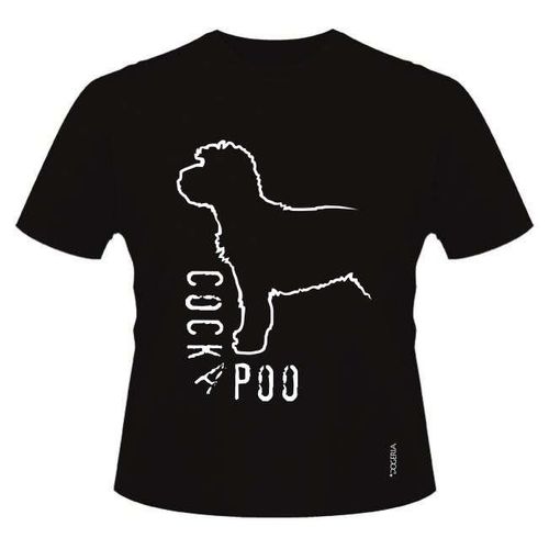 Cockapoo T-Shirts Roundneck Short Sleeve Heavy Cotton