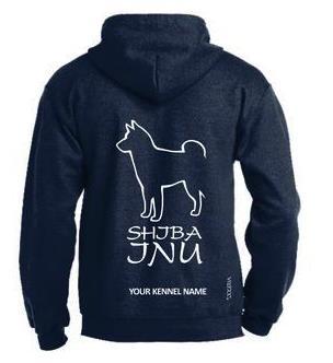Shiba Inu Dog Breed Hoodies Women's & Men's Full Zipped Heavy Blend Exclusive Dogeria Design