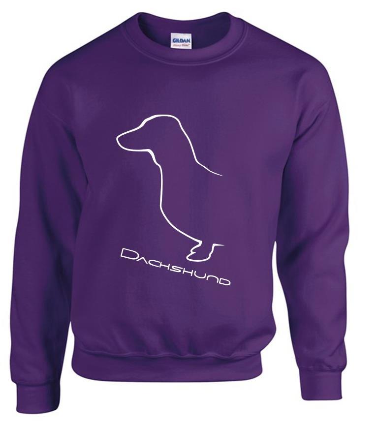 Dachshund (Smooth) Dog Breed Sweatshirts Adult Heavy Blend