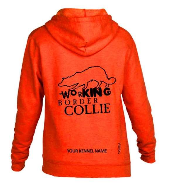 Border collie hoodie best sale