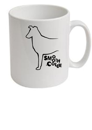 Collie (Smooth) Dog Breed Design Ceramic Mug