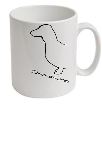 Dachshund (Smooth) Dog Breed Design Ceramic Mug