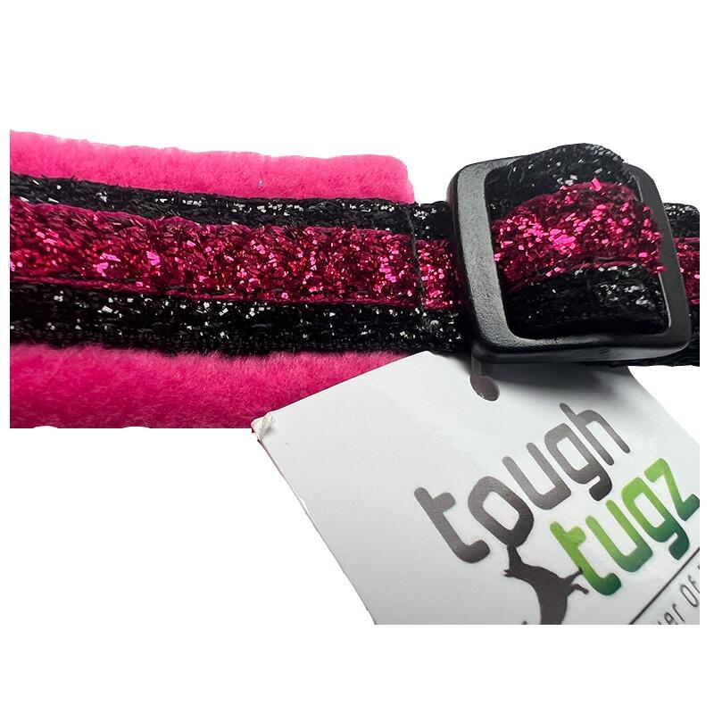Pink Sparkly Fleece Collar
