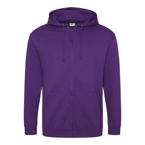 Purple Zipped Hoodie