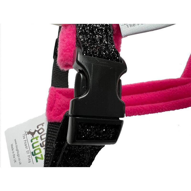Pink Sparkly Fleece Harness