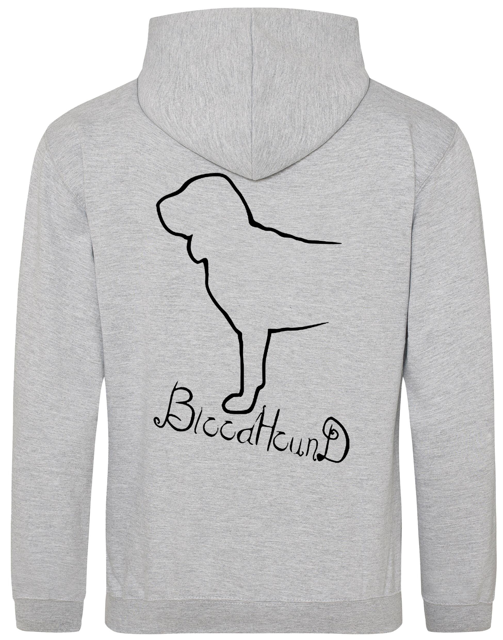Bloodhound Dog Breed Design Pullover Hoodie – Style and Comfort for Dog Lovers