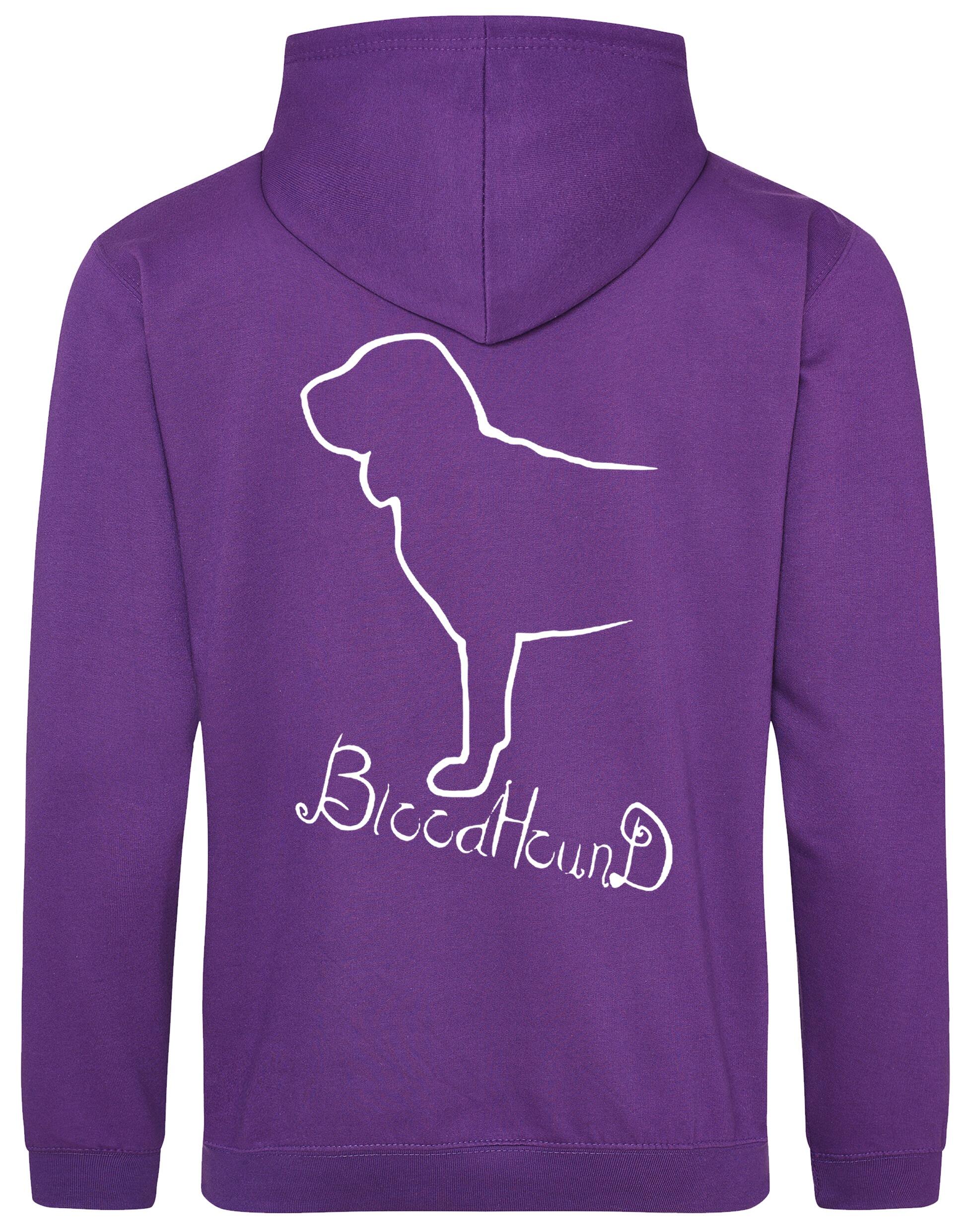 Bloodhound Dog Breed Design Pullover Hoodie – Style and Comfort for Dog Lovers