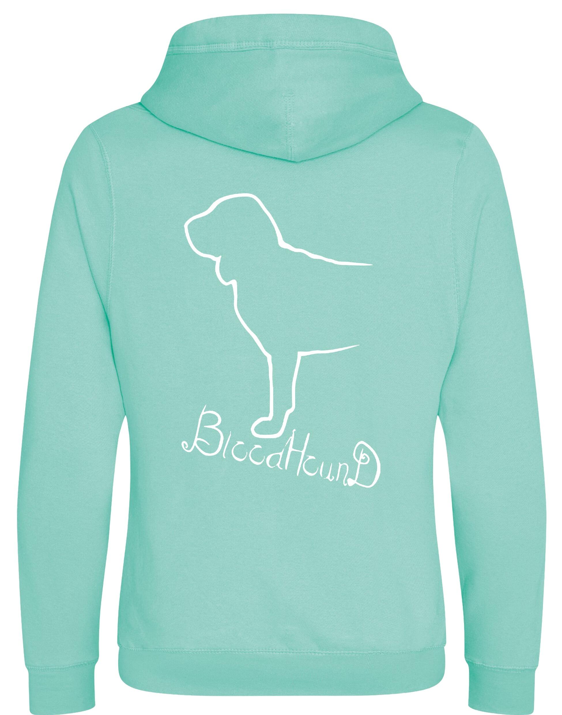 Bloodhound Dog Breed Design Unisex Crossneck Pullover Hoodie – A Must-Have for Bloodhound Fans
