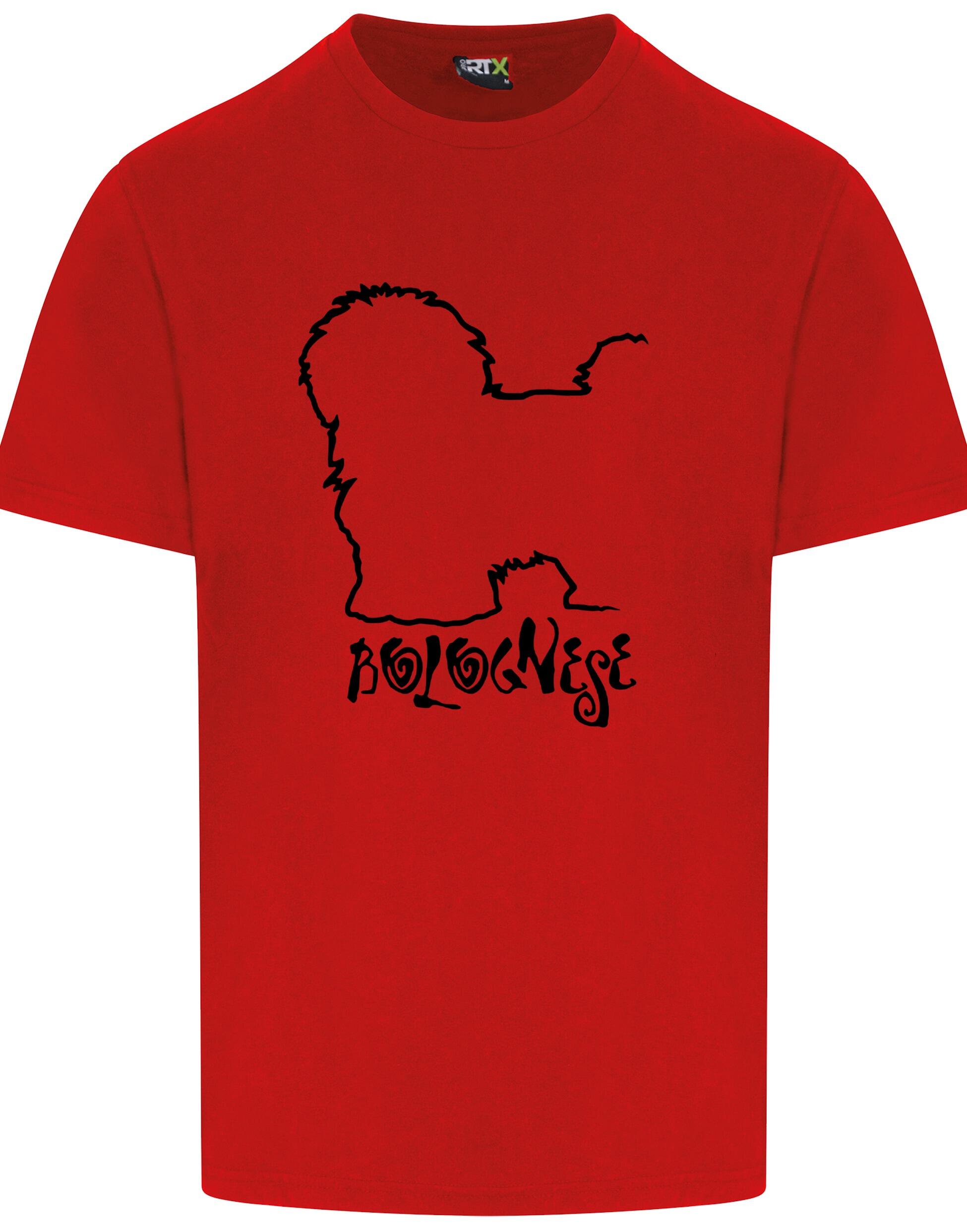 Unisex Roundneck T-shirt with Bolognese Dog Breed Design – Style for Every Bolognese Fan