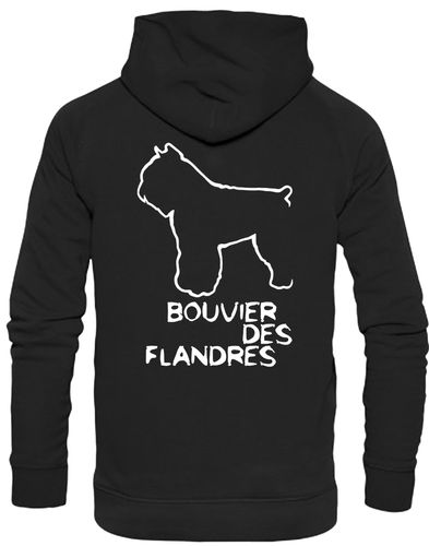 Bouvier des Flandres Dog Breed Design Pullover Hoodie – Style and Comfort for Bouvier Lovers