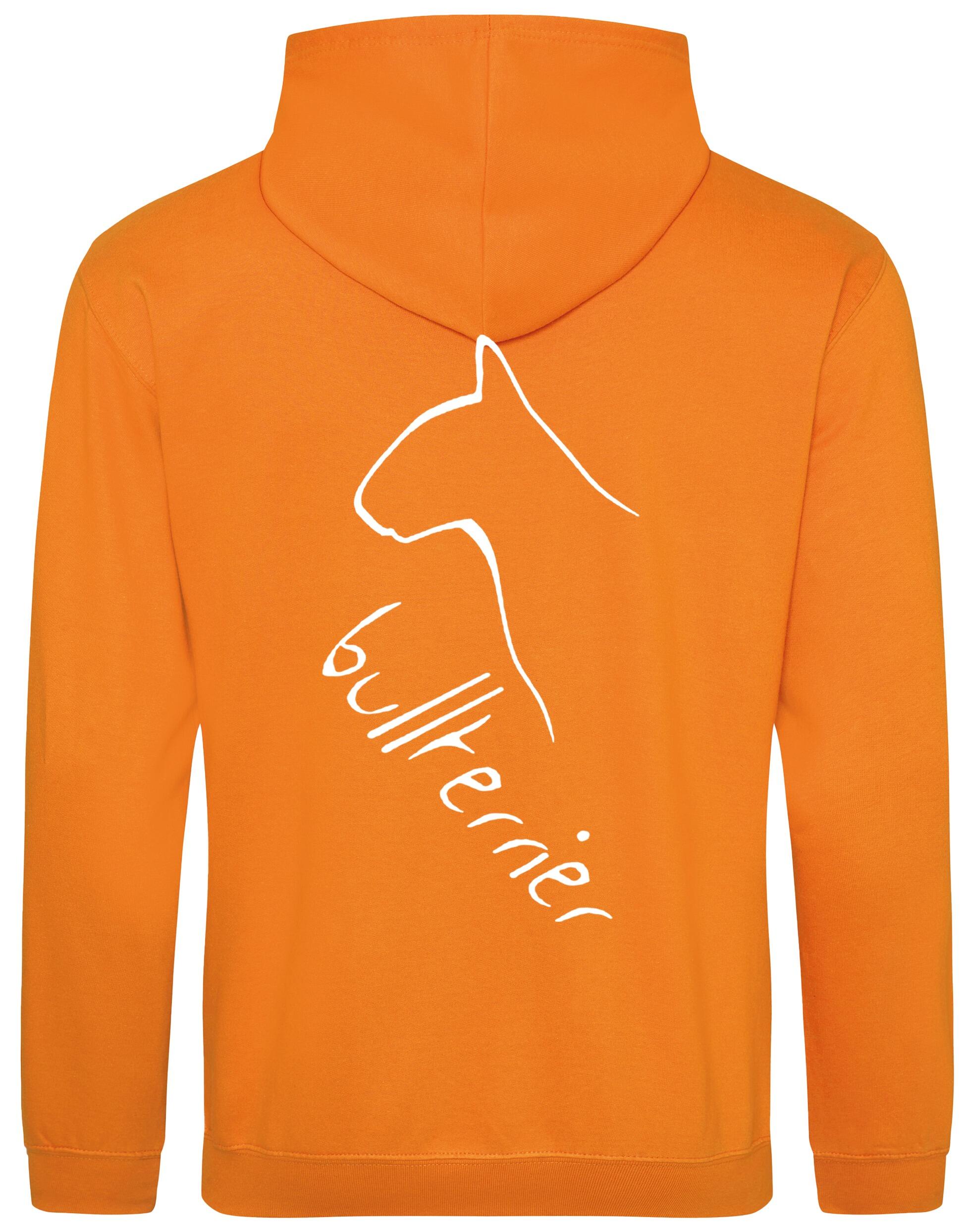 Bullterrier Dog Breed Design Pullover Hoodie – Style and Comfort for Dog Lovers