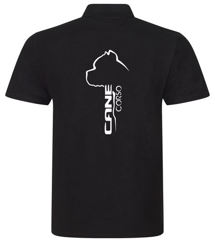 Unisex Cotton Polo with Cane Corso Dog Breed Design – Comfort and Style for Every Cane Corso Enthusiast