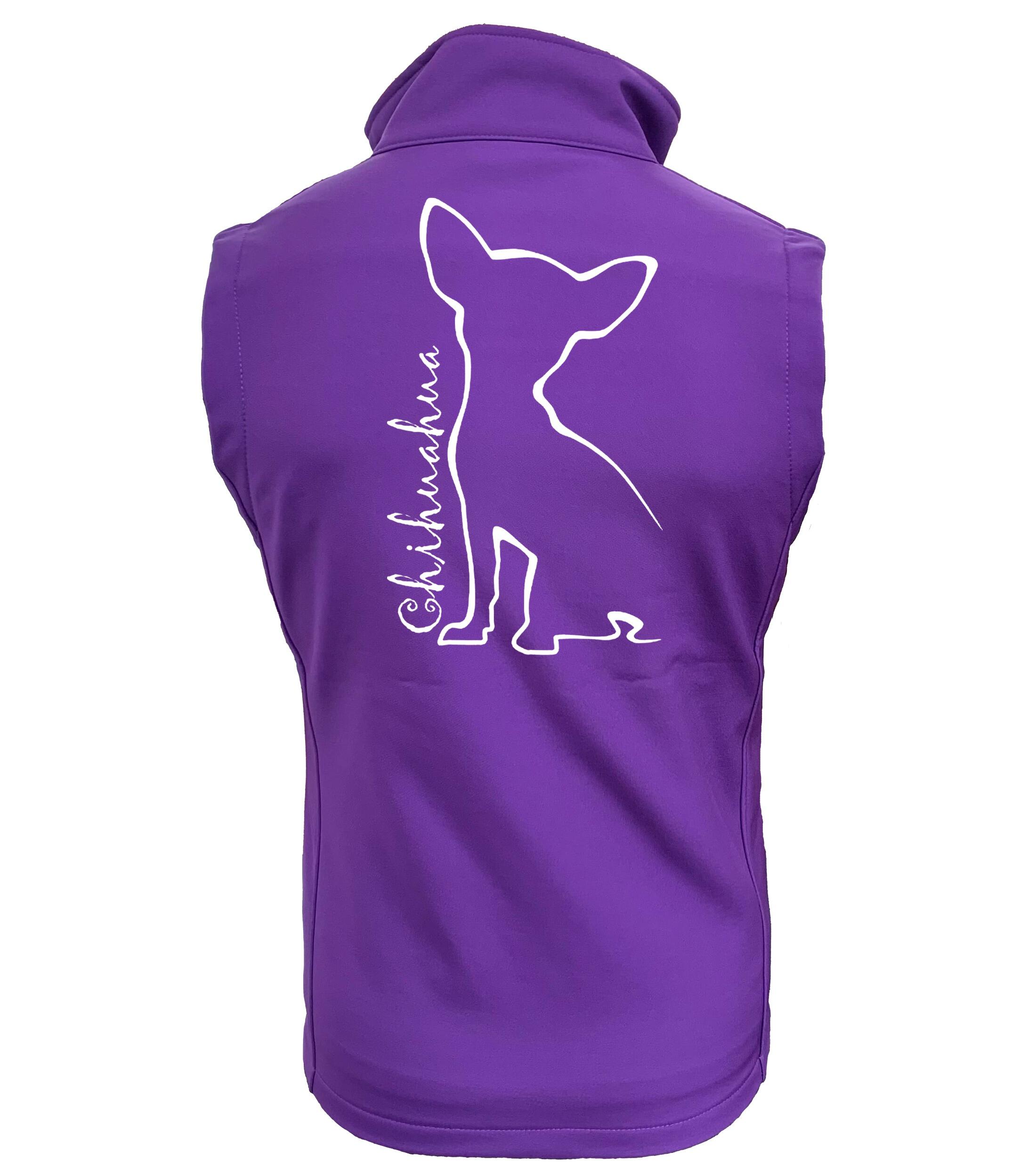 Chihuahua Dog Breed Design Women’s Softshell Gilet – Where Style Meets Functionality